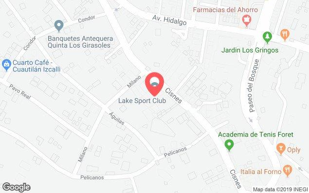 Mapa de ubicación - Lake Sport Club