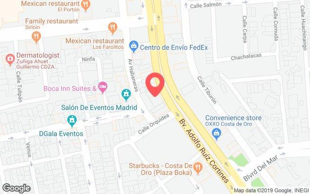 Mapa de ubicación - Best Western Boka