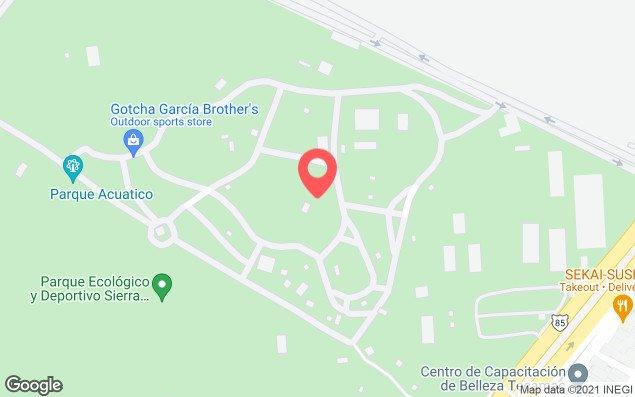 Mapa de ubicación - Alberca Municipal de Tecámac