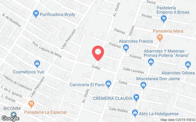 Mapa de ubicación - Cepna Centro de Enseñanza Profesional de Natación
