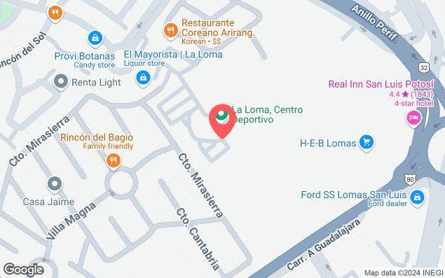 Mapa de ubicación - Centro Deportivo La Loma