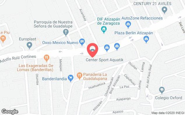 Mapa de ubicación - Aquatik Center Sport