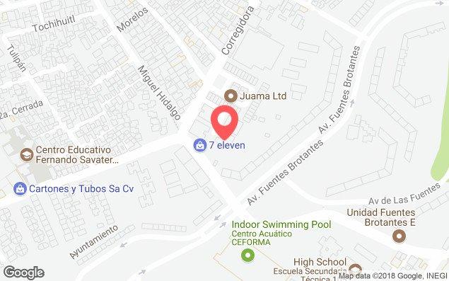 Mapa de ubicación - Ceforma