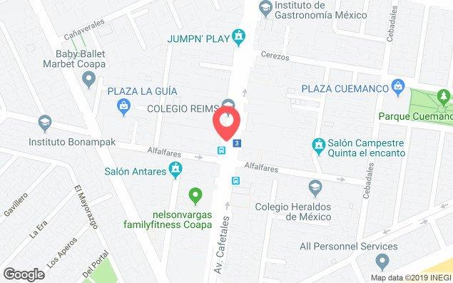 Mapa de ubicación - Centro De Entrenamiento Nelson Vargas