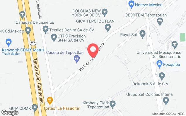 Mapa de ubicación - Tepotzotlán Estado De México