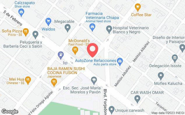 Mapa de ubicación - La Paz, Baja California Sur