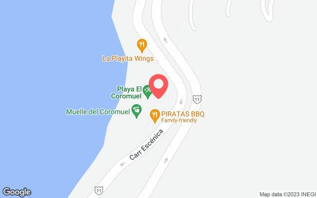 Mapa de ubicación - El Coromuel