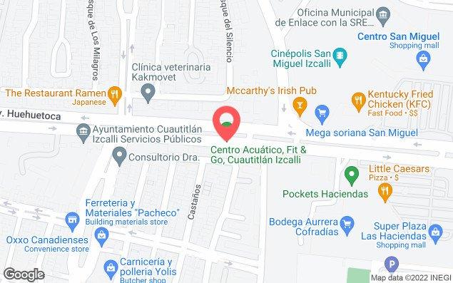 Mapa de ubicación - Fit Integra Izcalli