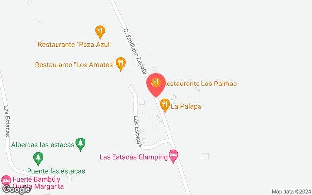 Mapa de ubicación - Parque Natural Las Estacas