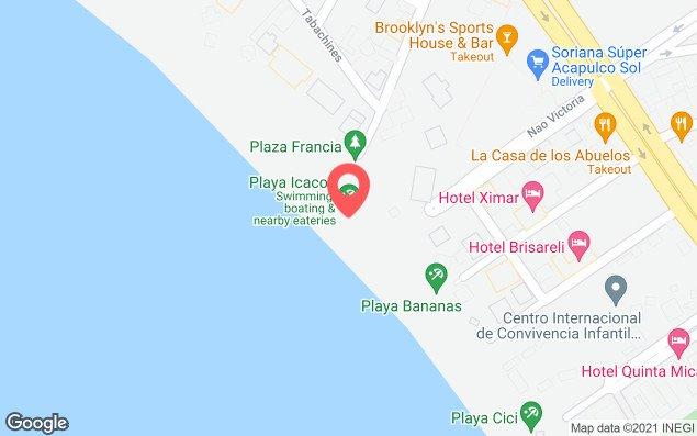Mapa de ubicación - Acapulco, Guerrero