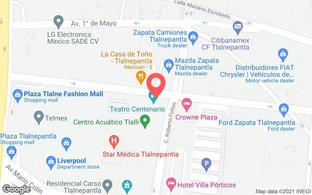 Mapa de ubicación - Alberca Tlalli