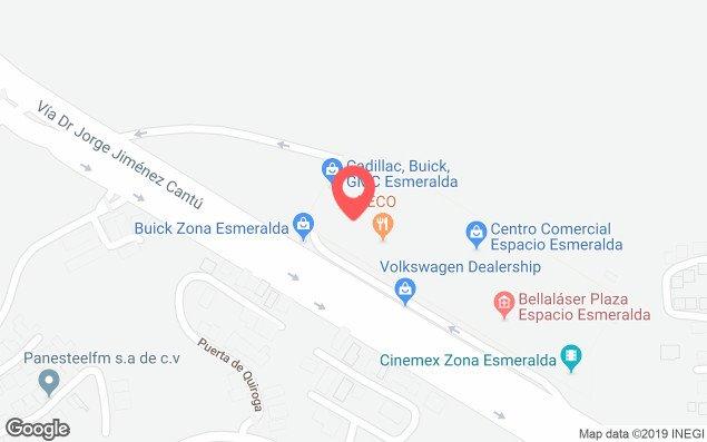 Mapa de ubicación - Exersite Esmeralda