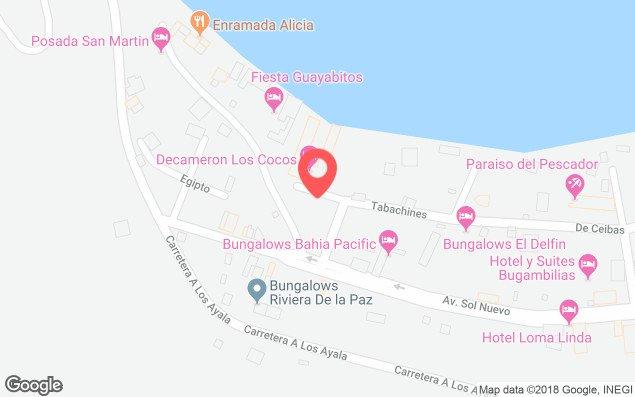 Mapa de ubicación - Guayabitos