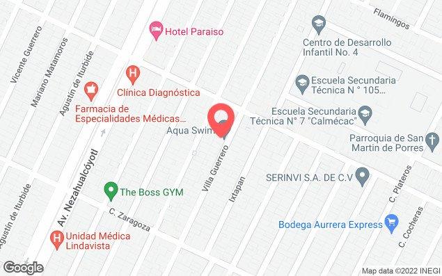 Mapa de ubicación - Escuela De Natacion Aquaswim