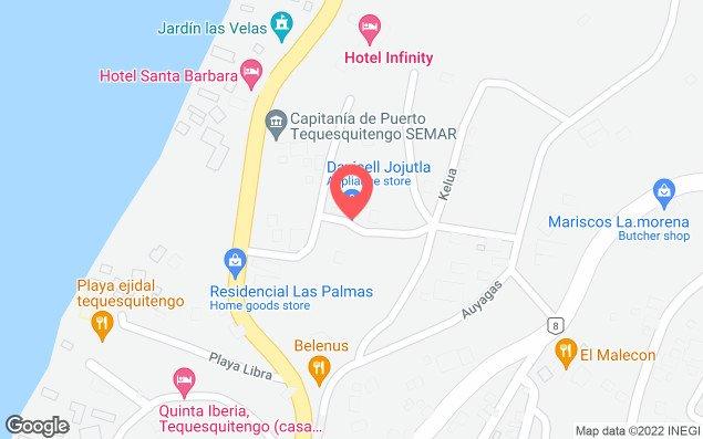 Mapa de ubicación - Tequesquitengo, Morelos