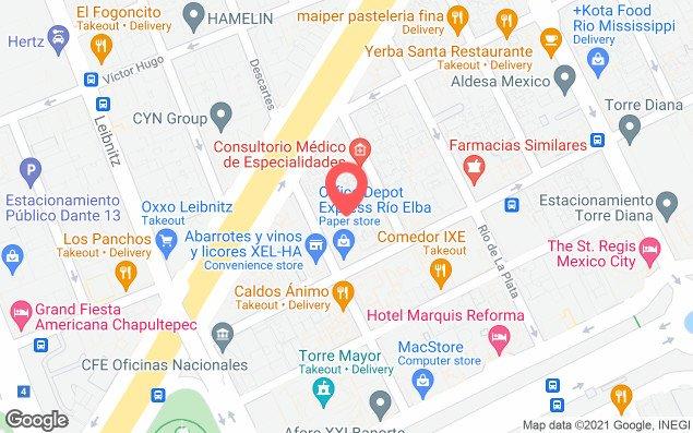 Mapa de ubicación - Online
